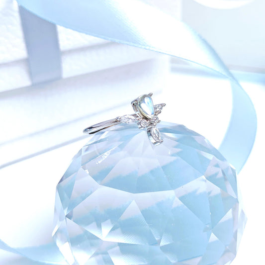 藍月光925純銀戒指