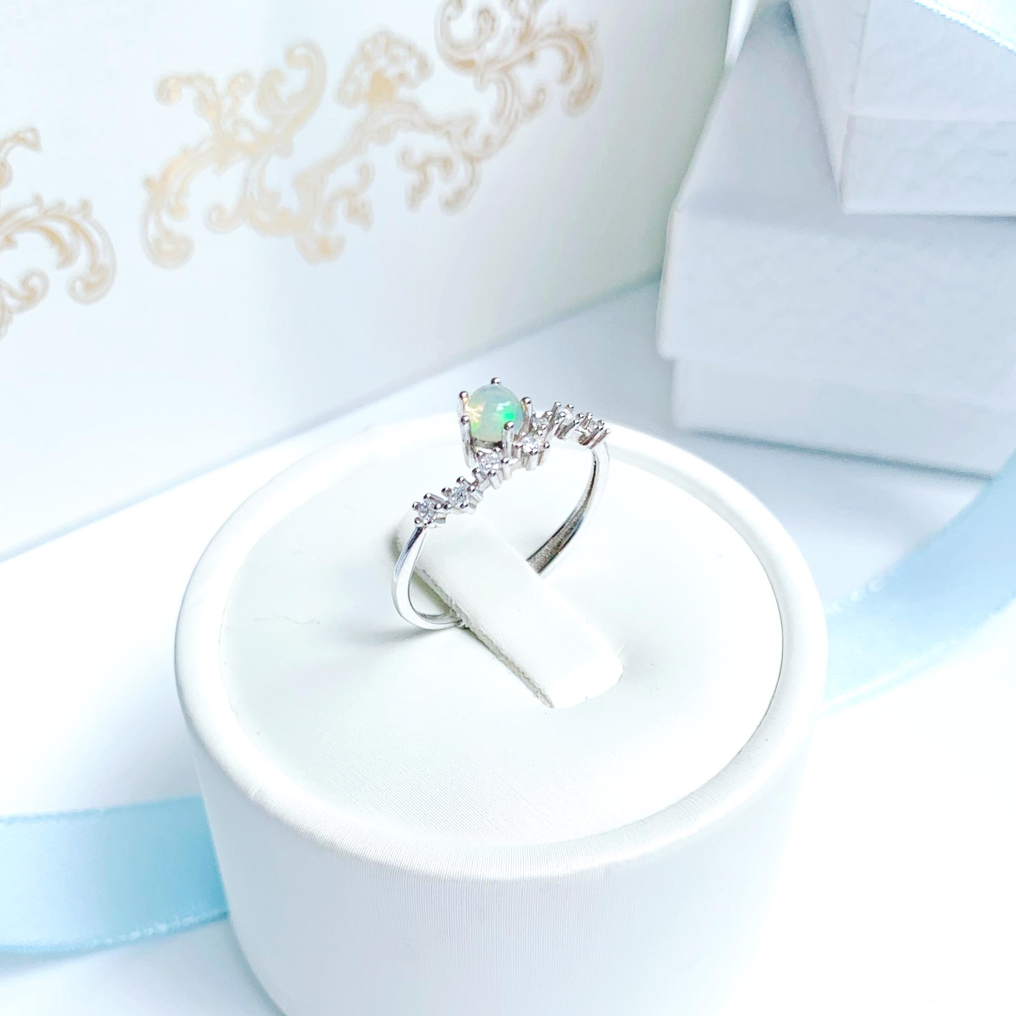 Opal Opal 925 Sterling Silver Ring